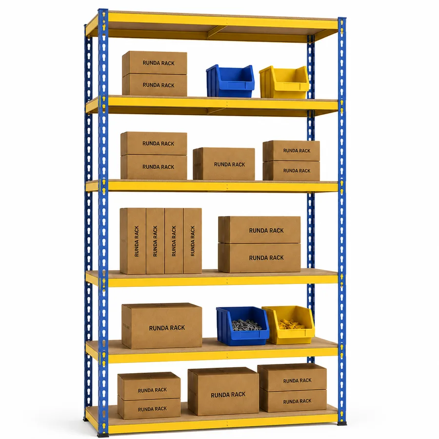 Illustrative configuration of Boltless Shelving.