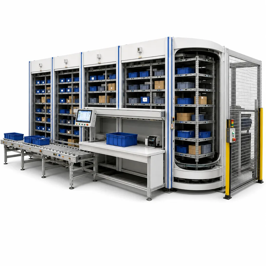Illustrative configuration of Carousel Storage System.