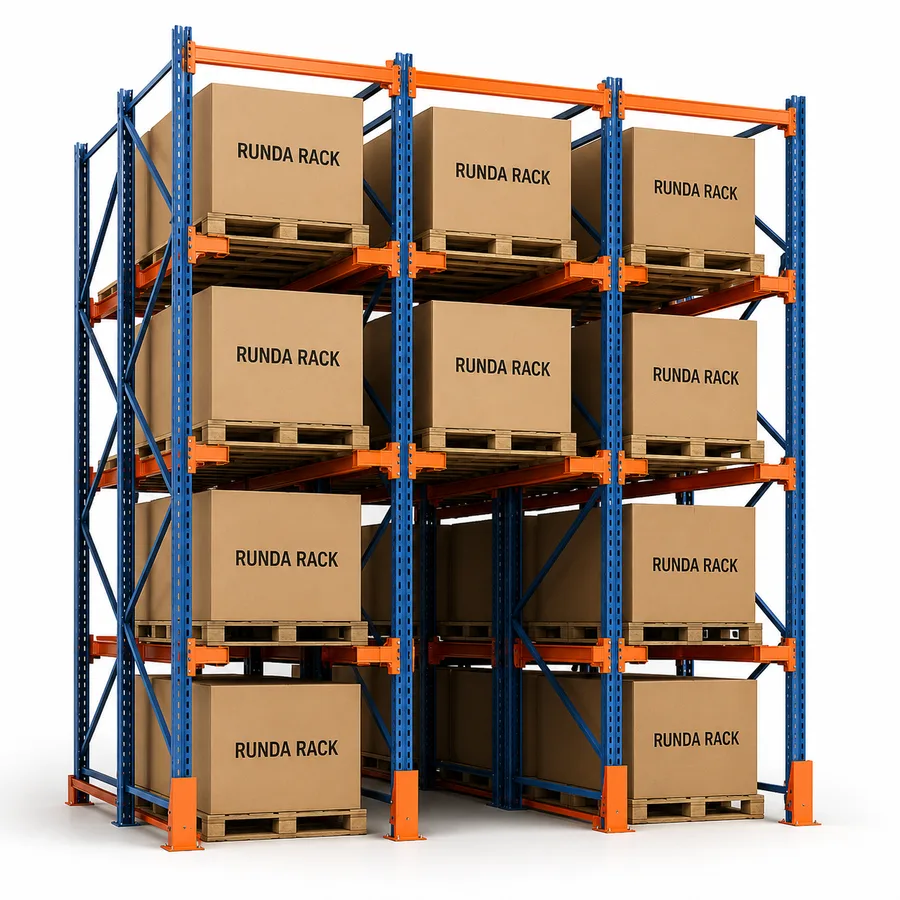 Illustrative configuration of Drive-Through Racking.